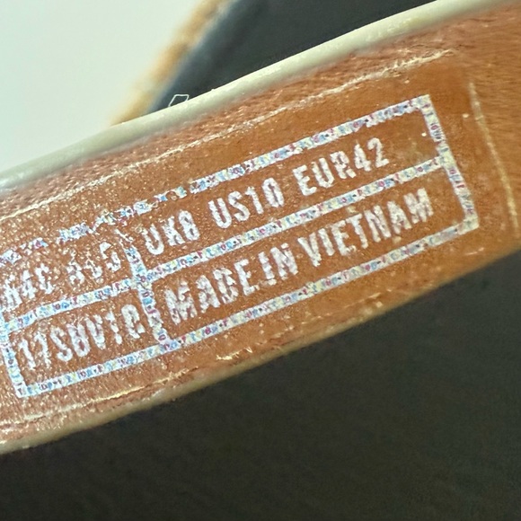 FitFlop Linny Cork Wedge Snake Print Thong Flip Flop Sandals SZ  10 Comfort Shoe - Picture 5 of 5